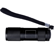 Latarka LED w blaszanym pudełku